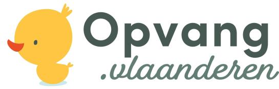 logo opvang Vlaanderen met geel eendje
