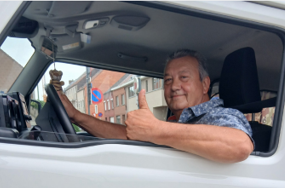 man in auto