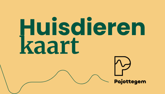 Kaartje met huisdier 