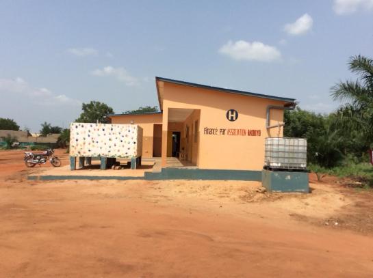Gebouw in Togo