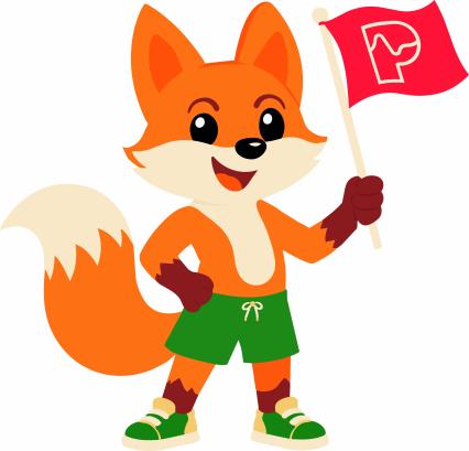 Tiko de vos, mascotte speelplein Pajottegem