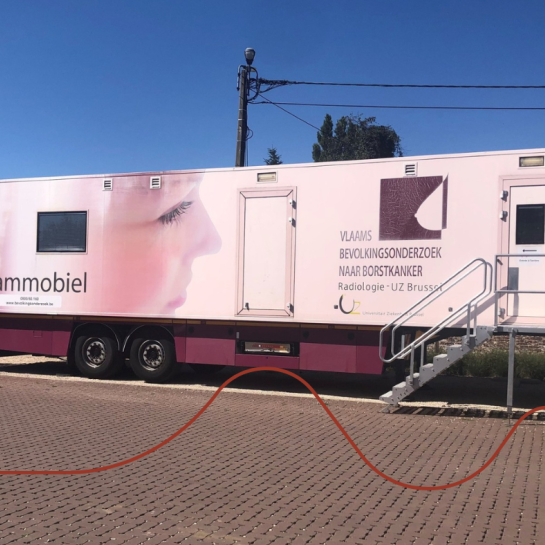 mammobiel - mobiele bus voor screeningsmammografie